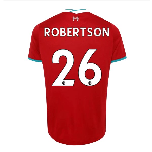 Trikot Liverpool NO.26 Robertson Heim 2020-21 Rote Fussballtrikots Günstig